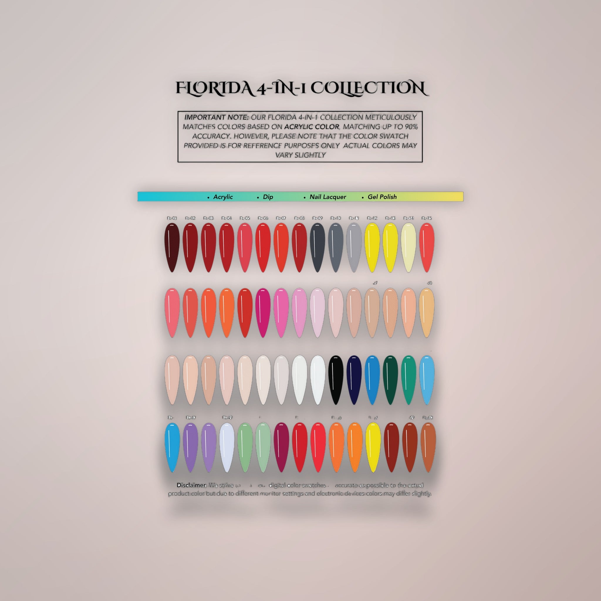 CHISEL Cloud Florida Trio Collection - 120 Colors