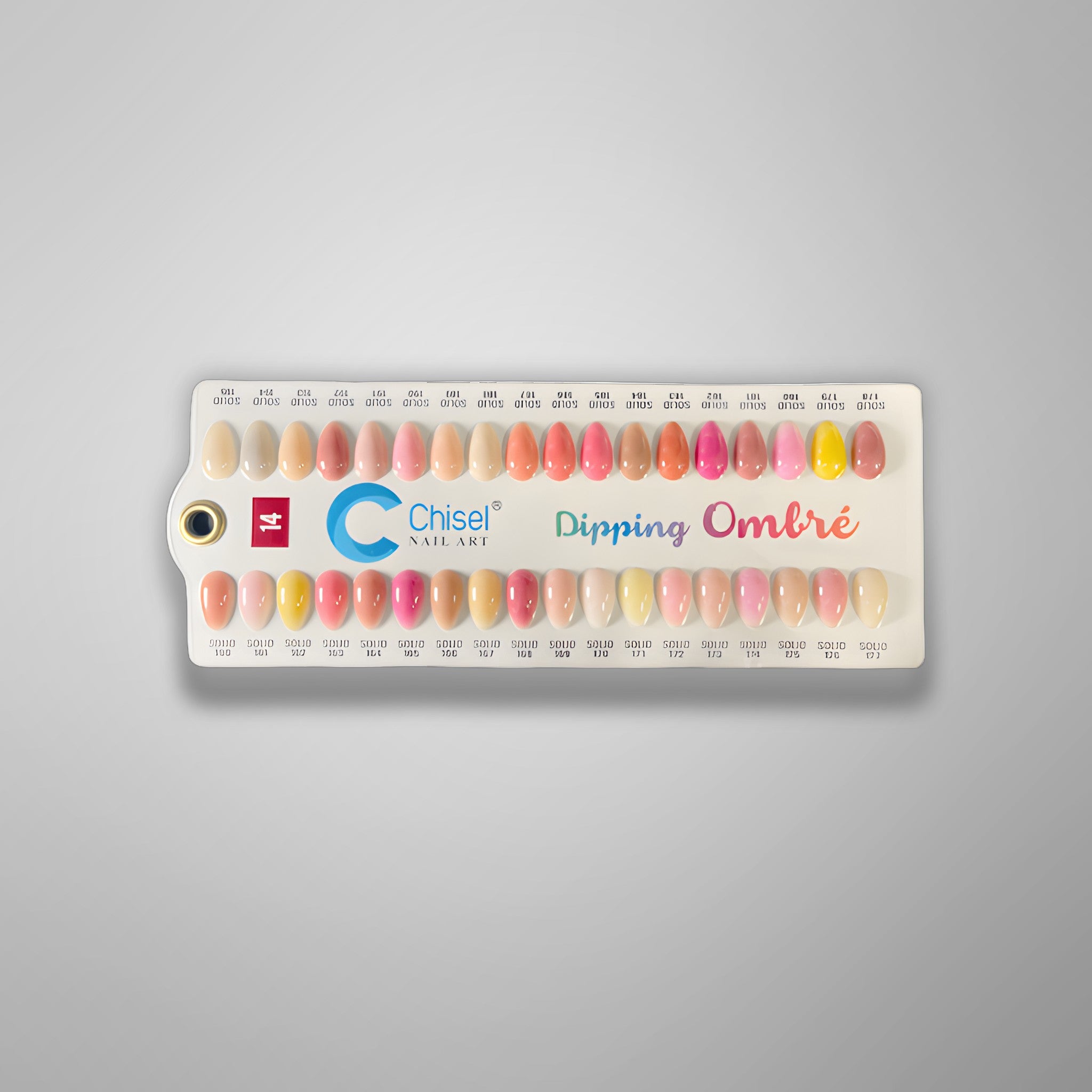 Chisel Dip Sample Swatch 14 (SOLID 160 - SOLID 195)
