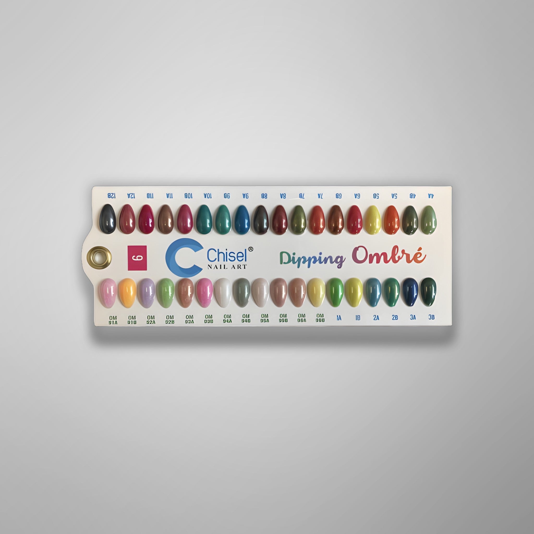 Chisel Dip Sample Swatch 06 (OM91A - OM96B, METALLIC 1A-12B)