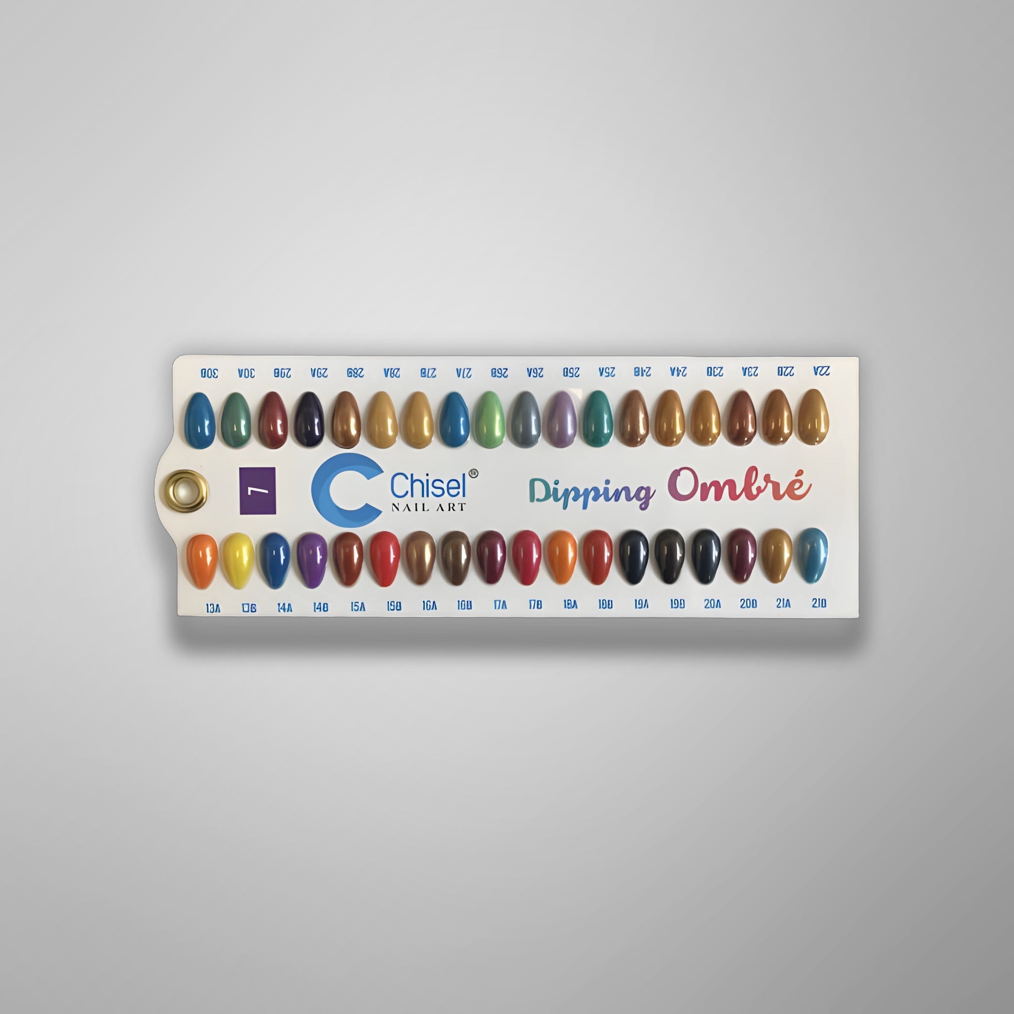 Chisel Dip Sample Swatch 07 (STANDARD 13A-30B)