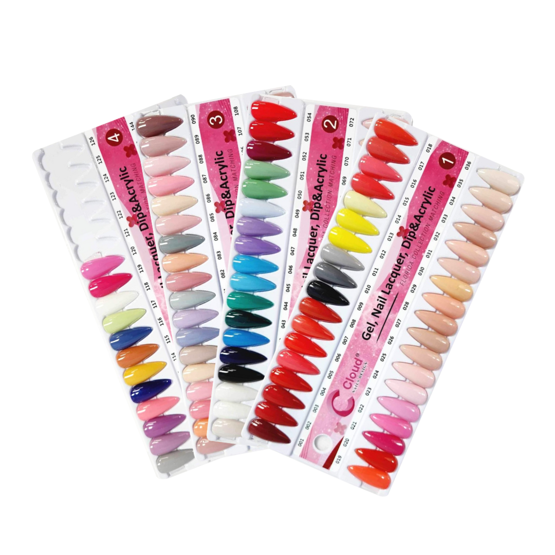 Chisel sample tip swatch cloud florida - nail tools