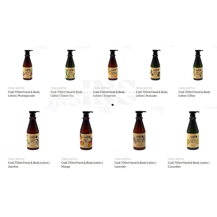 Codi 25oz lotion 12/case - 86/case per pallet (w2)
