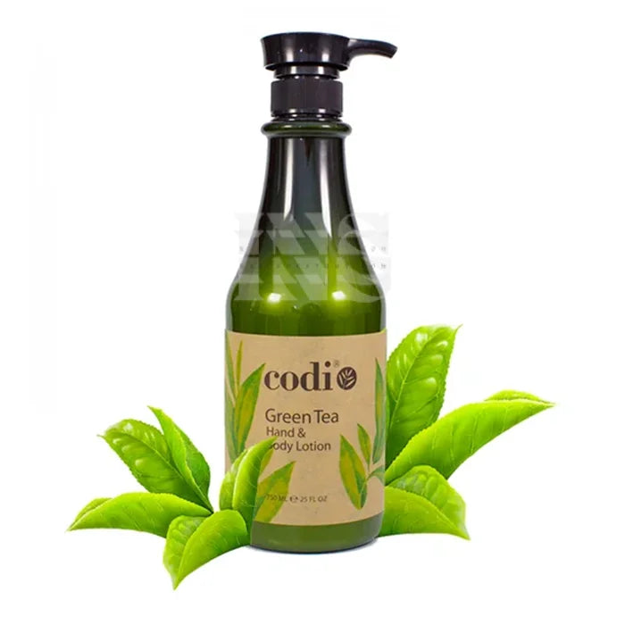 Codi hand & body lotion 25 oz 12/box - green tea - lotion
