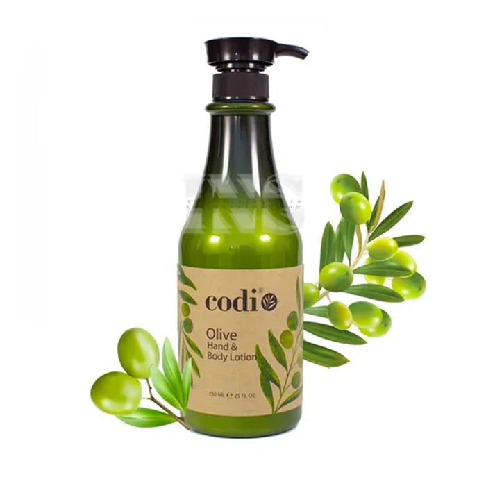Codi hand & body lotion 25 oz 12/box - olive - lotion
