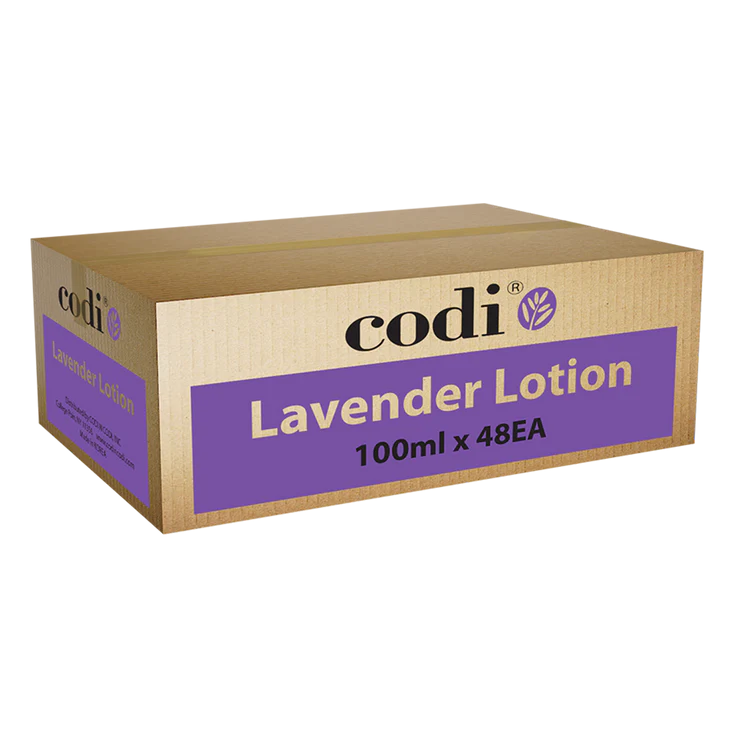Codi hand & body lotion 3.3 oz - 48/box - lavender - lotion