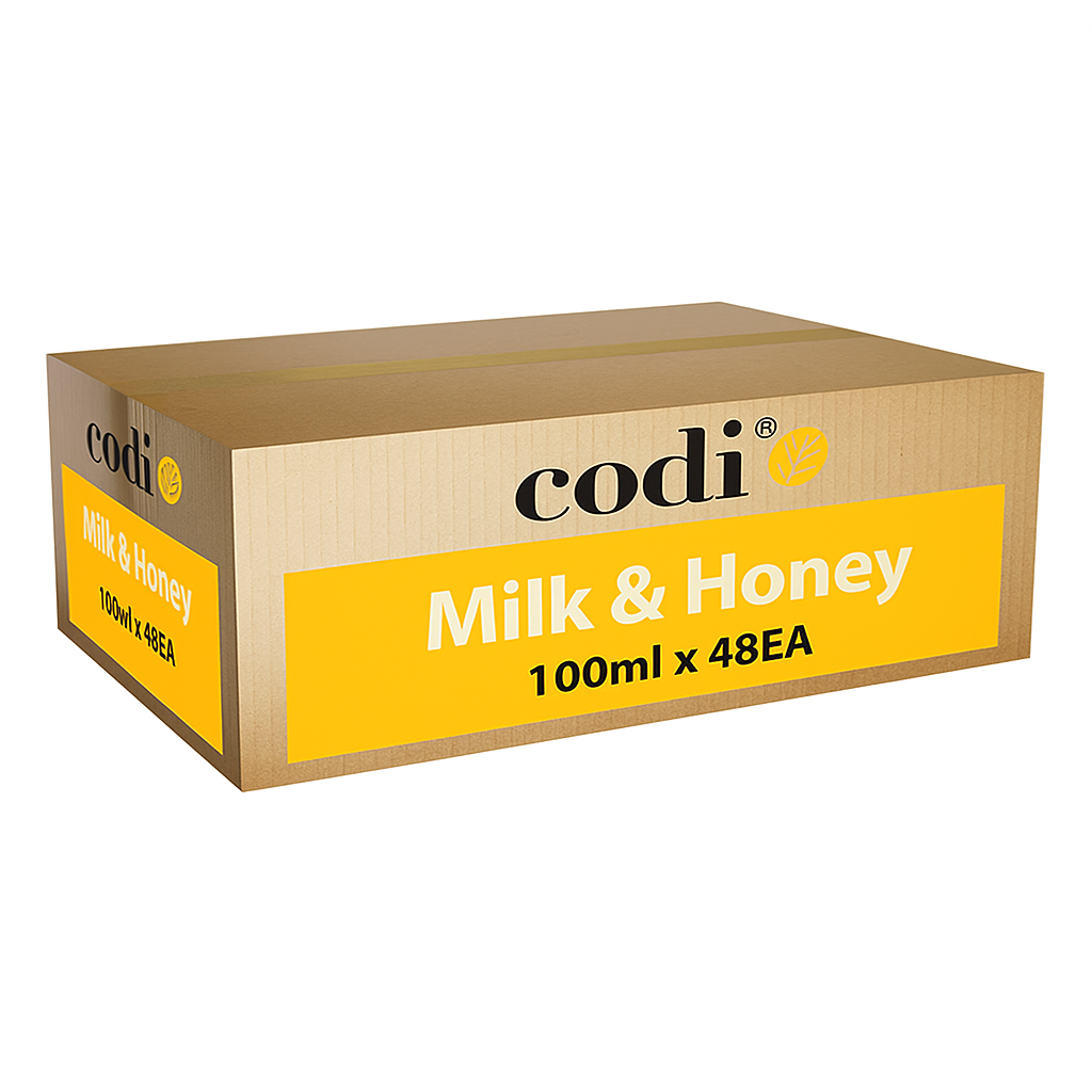 Codi hand & body lotion 3.3 oz - 48/box - milk & honey