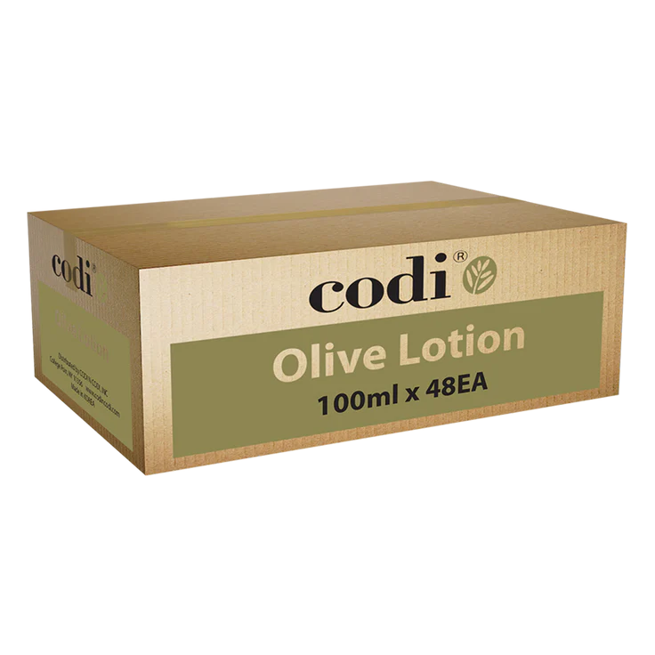 Codi hand & body lotion 3.3 oz - 48/box - olive - lotion