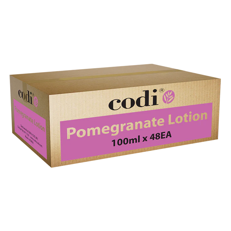 Codi hand & body lotion 3.3 oz - 48/box - pomegranate