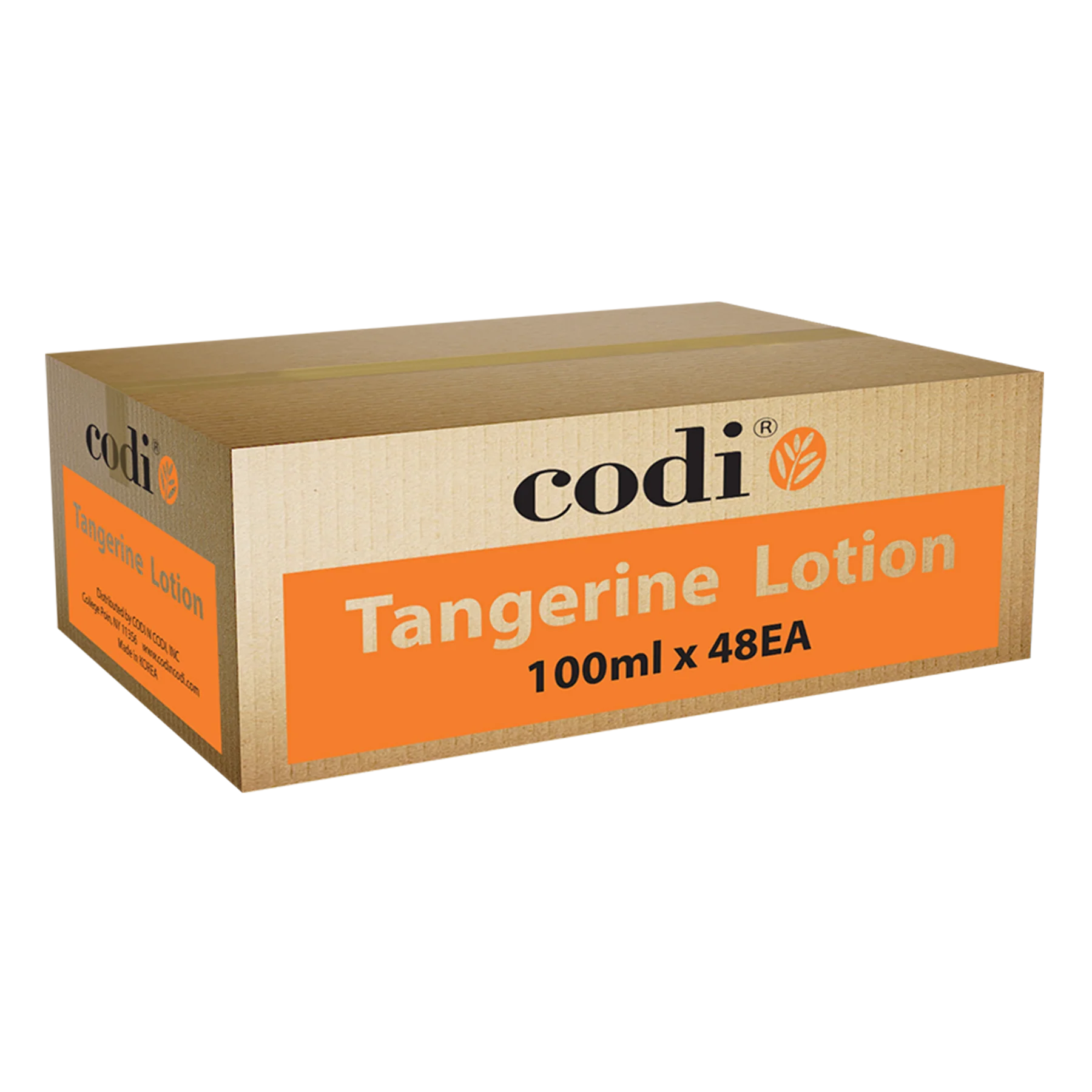 Codi hand & body lotion 3.3 oz - 48/box - tangerine - lotion