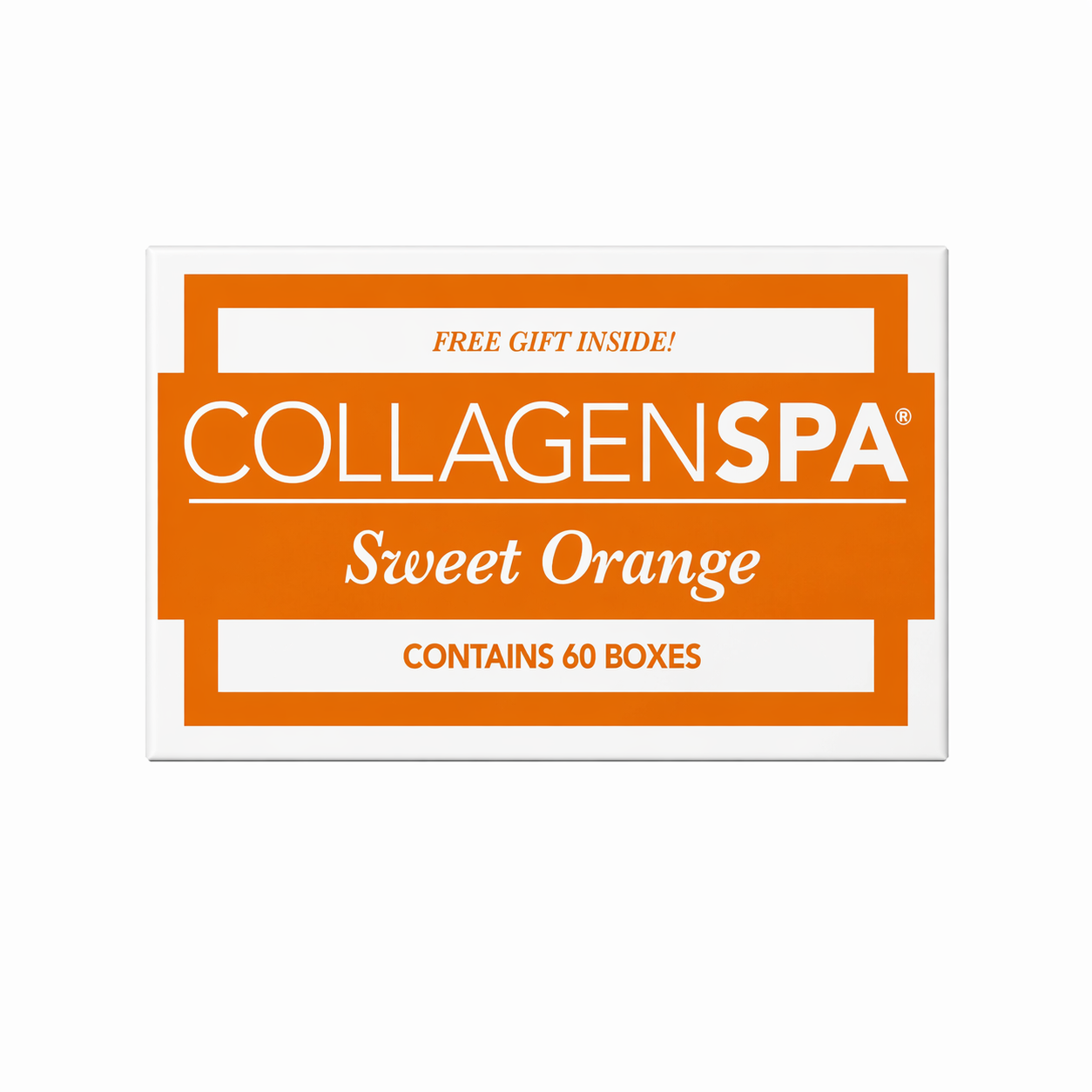 Collagen spa 7 steps system + bomber 60/box - sweet orange