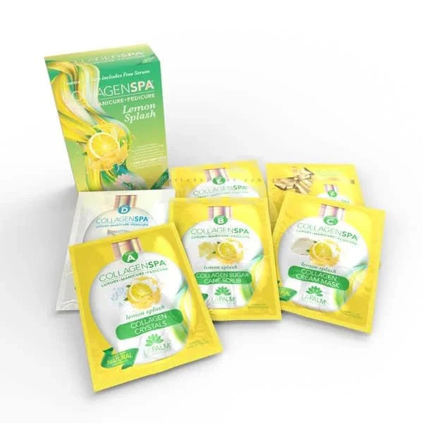 COLLAGEN SPA 7 STEPS SYSTEM + BOMBER Lemon 60/Box