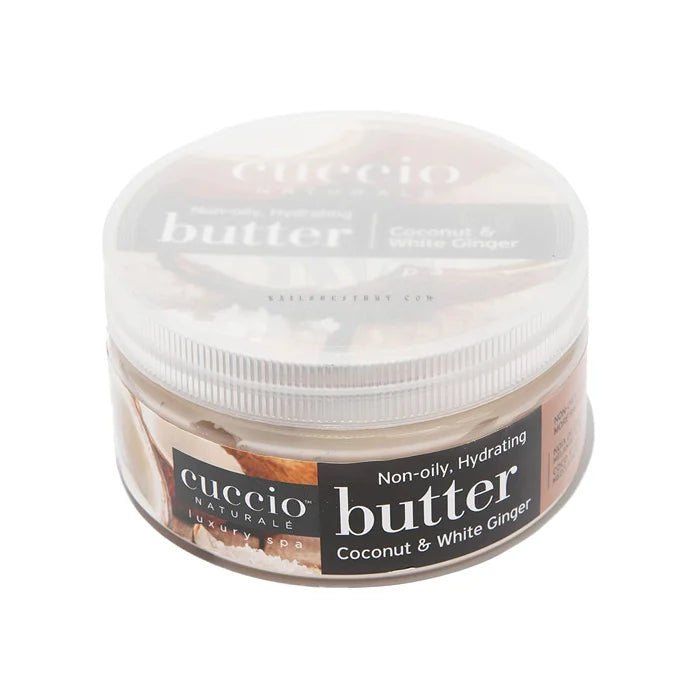 Cuccio Coconut & White Ginger Butter Blend 8oz - Spa