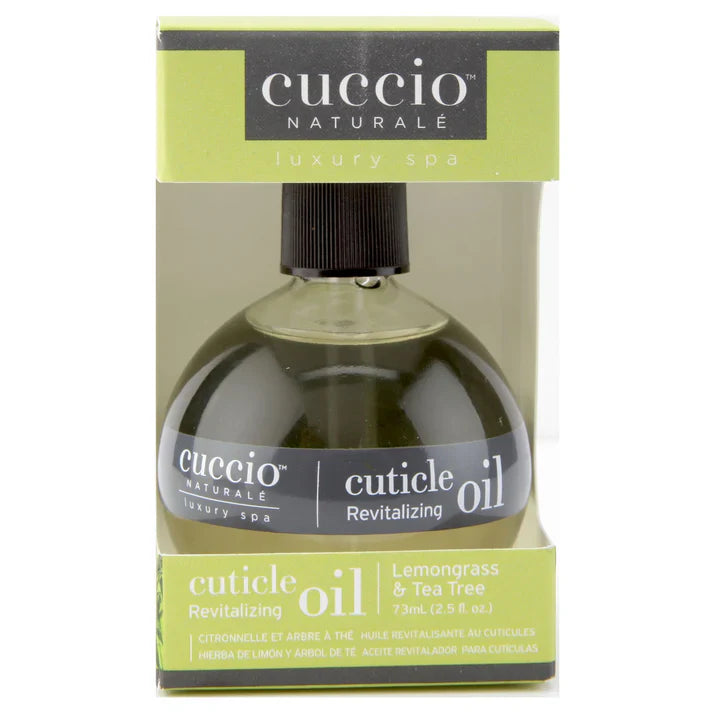Cuccio lemongrass & tea tree cuticle oil 2.5 oz - cuticle