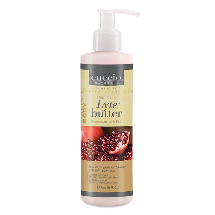 Cuccio Lyte Butter - Pomegranate & Fig 8 oz - Skin Care