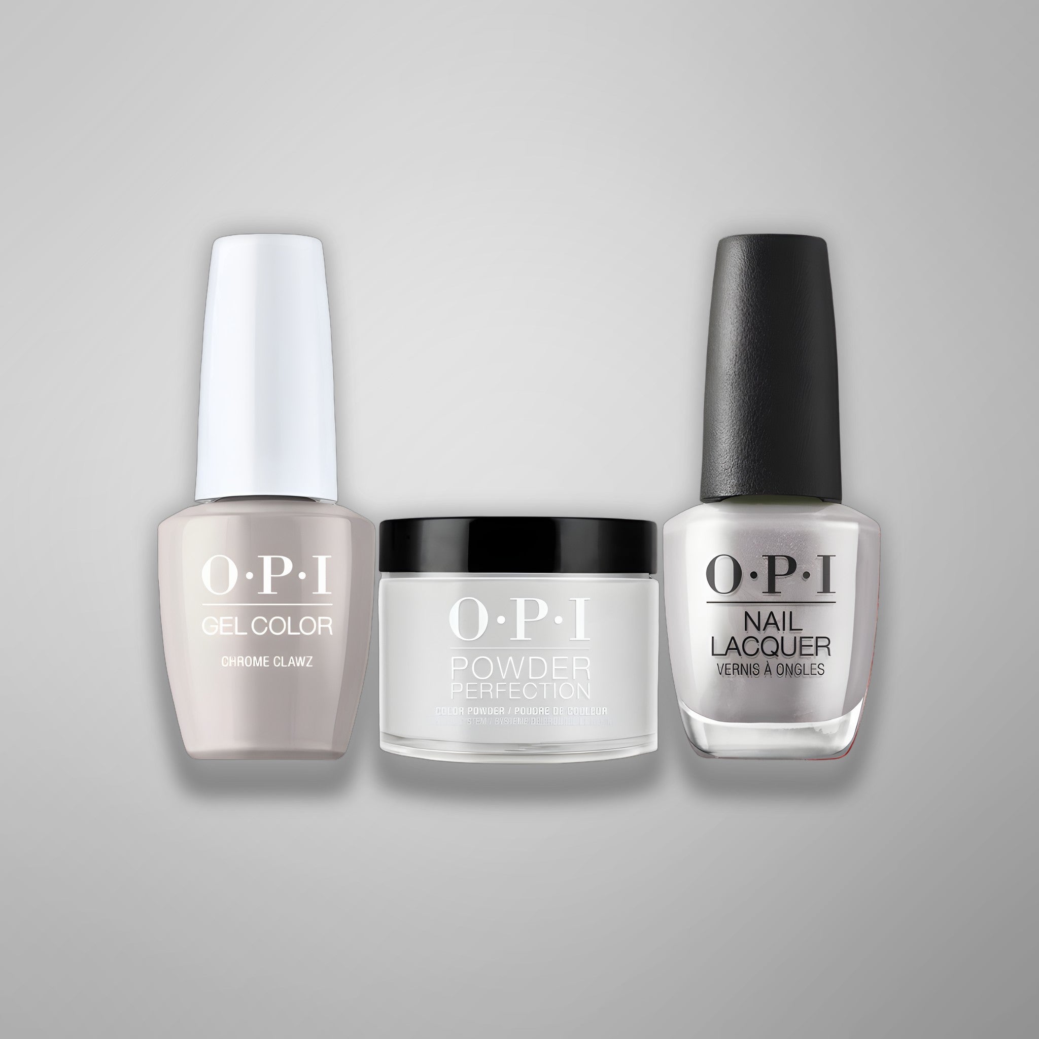 OPI Trio - Chrome Clawz F024