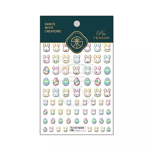 Design Nail Sticker 5D Art - Easter 1357 - Nail Sticker