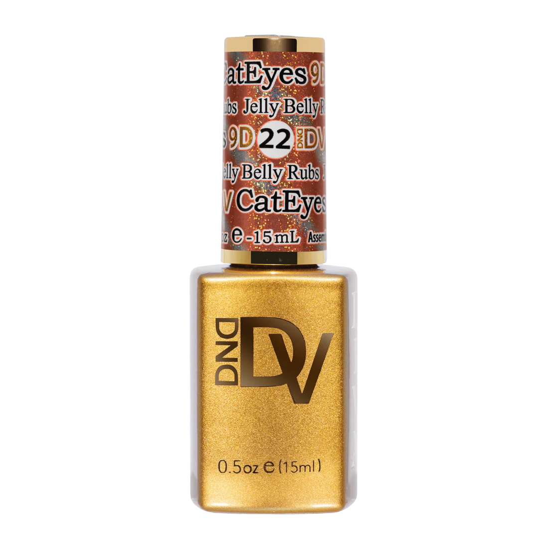 Diva 9d cat eye - 22 jelly belly rubs - cateye