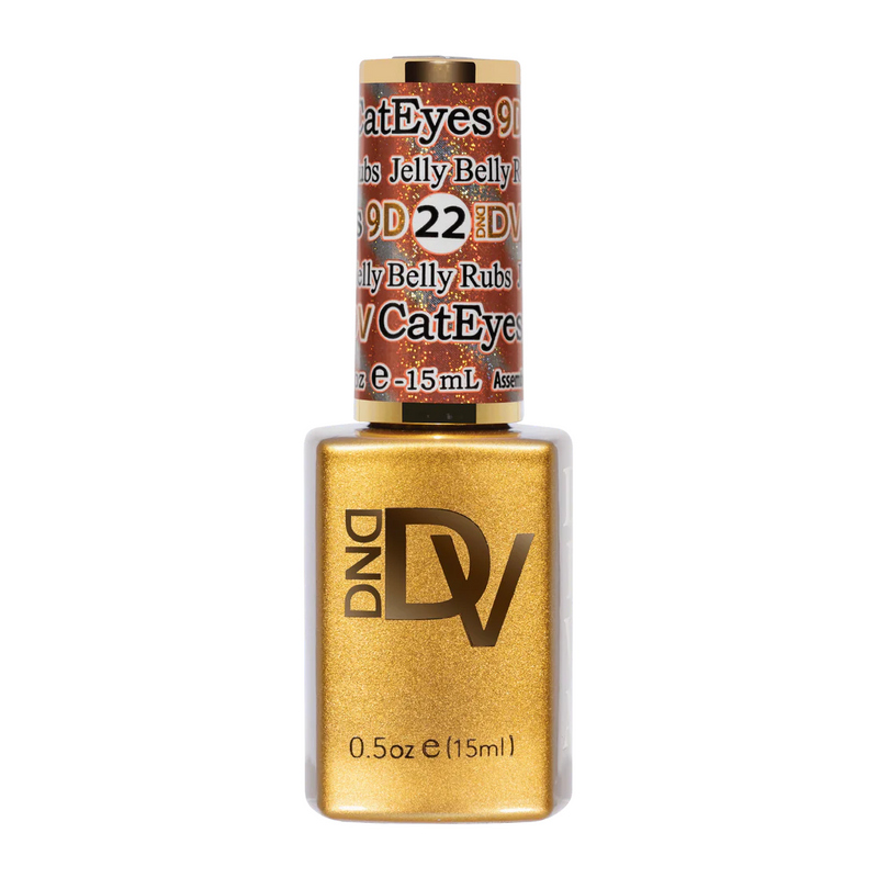Diva 9d cat eye - 22 jelly belly rubs - cateye