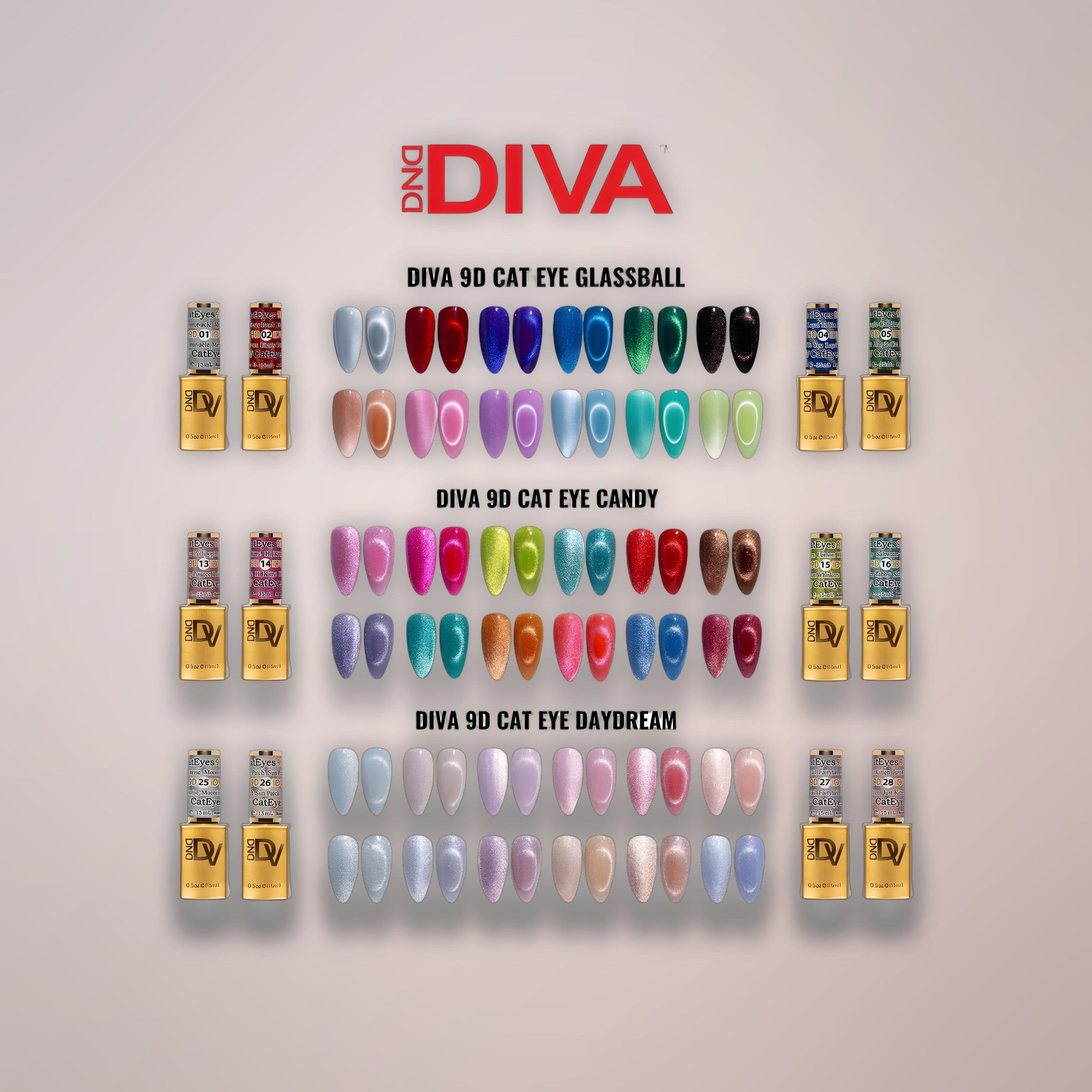 Diva 9D Cat Eye Collection