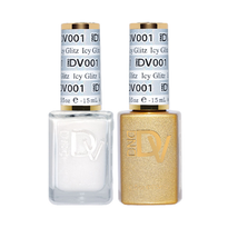 Diva duo - 001 icy glitz - duo polish