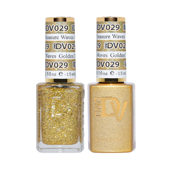 Diva duo - 029 golden treasure waves - duo polish