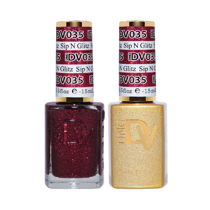 Diva duo - 035 sip n’ glitz - duo polish
