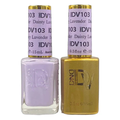 Diva duo - 103 dainty lavender - duo polish