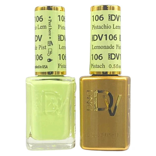 Diva duo - 106 pistachio lemonade - duo polish