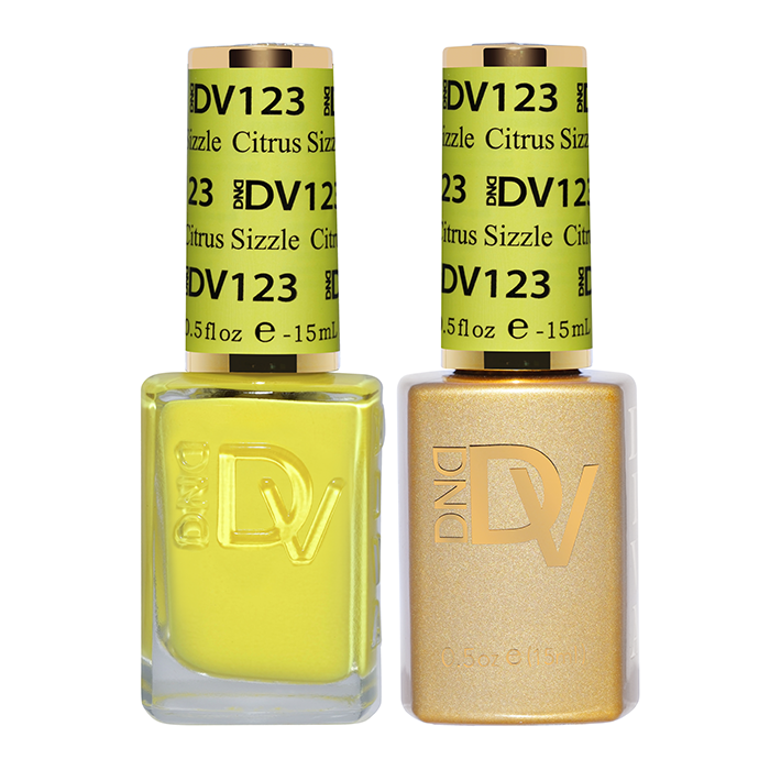 Diva duo - 123 citrus sizzle - duo polish