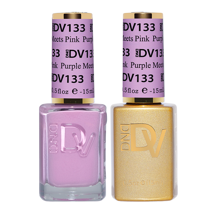 Diva duo - 133 purple meets pink - duo polish