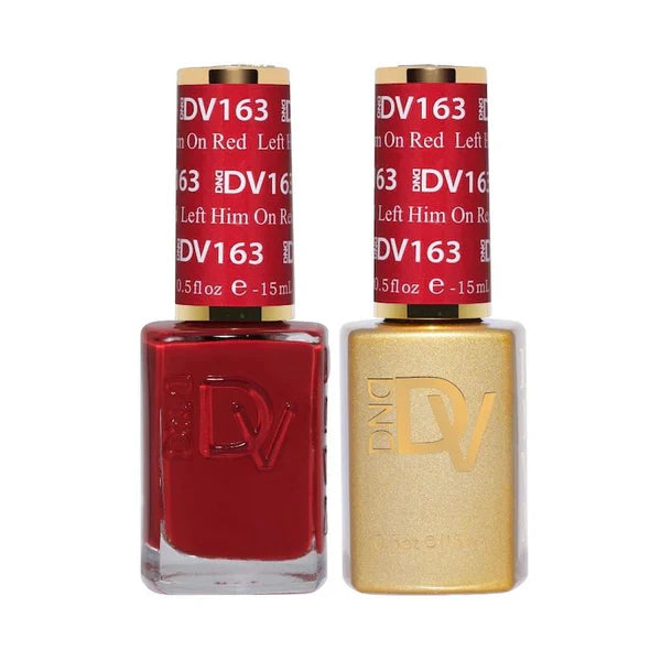 Diva duo - 163 left him on red - duo polish