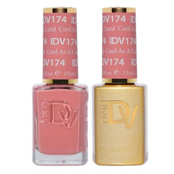 Diva duo - 174 cool as a coral - duo polish