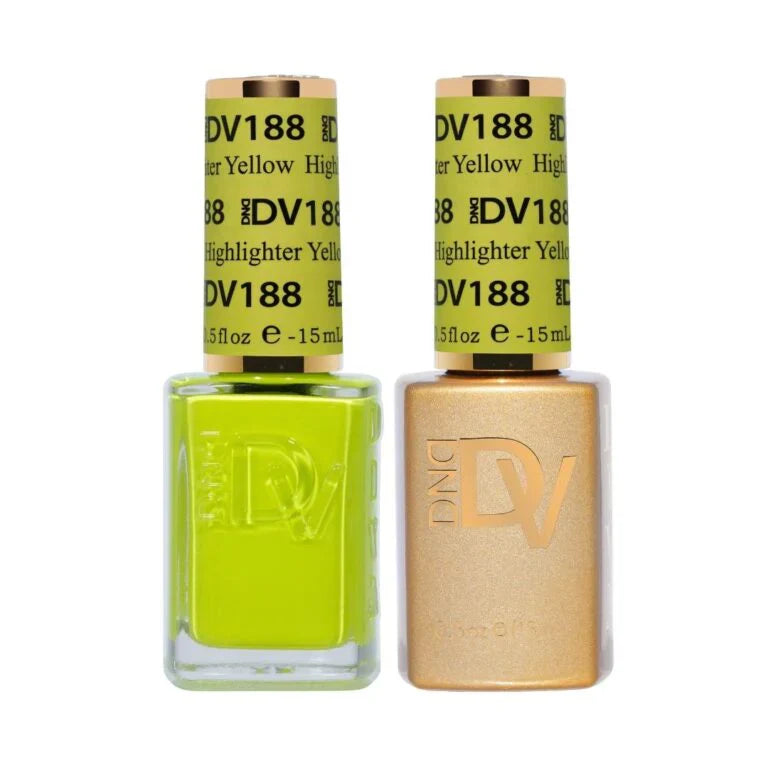 Diva duo - 188 highlighter yellow - duo polish