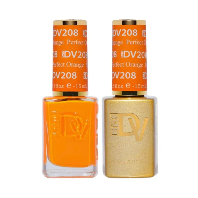 Diva duo - 208 perfect orange - duo polish