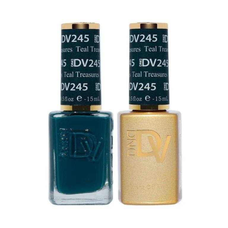 Diva duo - 245 teal treasures - duo polish
