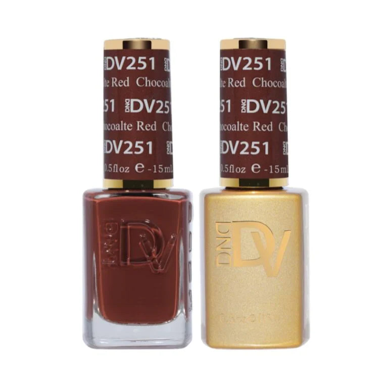 Diva duo - 251 chocolate red - duo polish