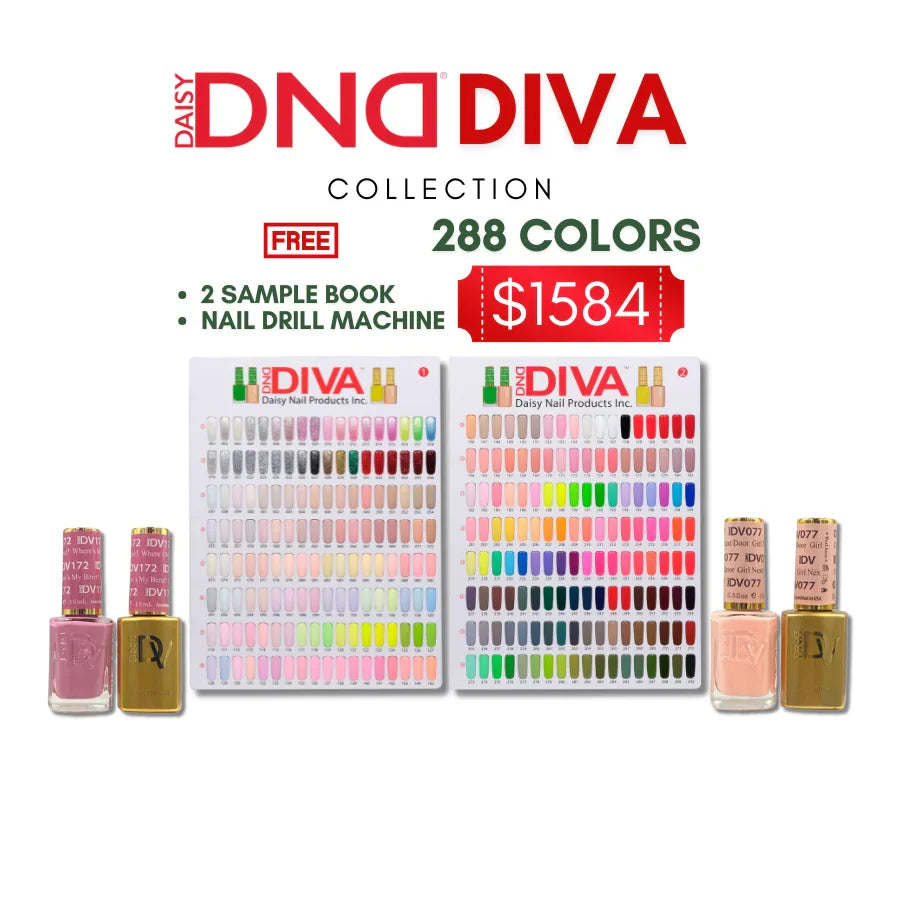 Diva duo collection - 288 colors - duo polish
