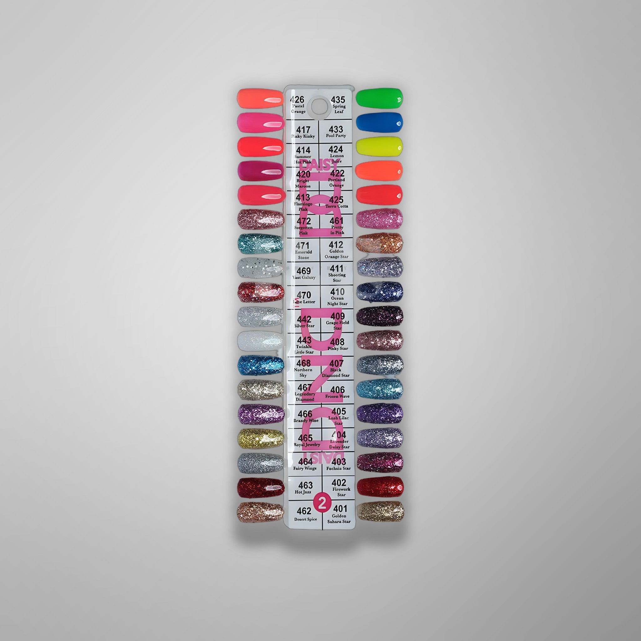 DND Duo Gel - Collection 2 - 36 pc - Free Chart