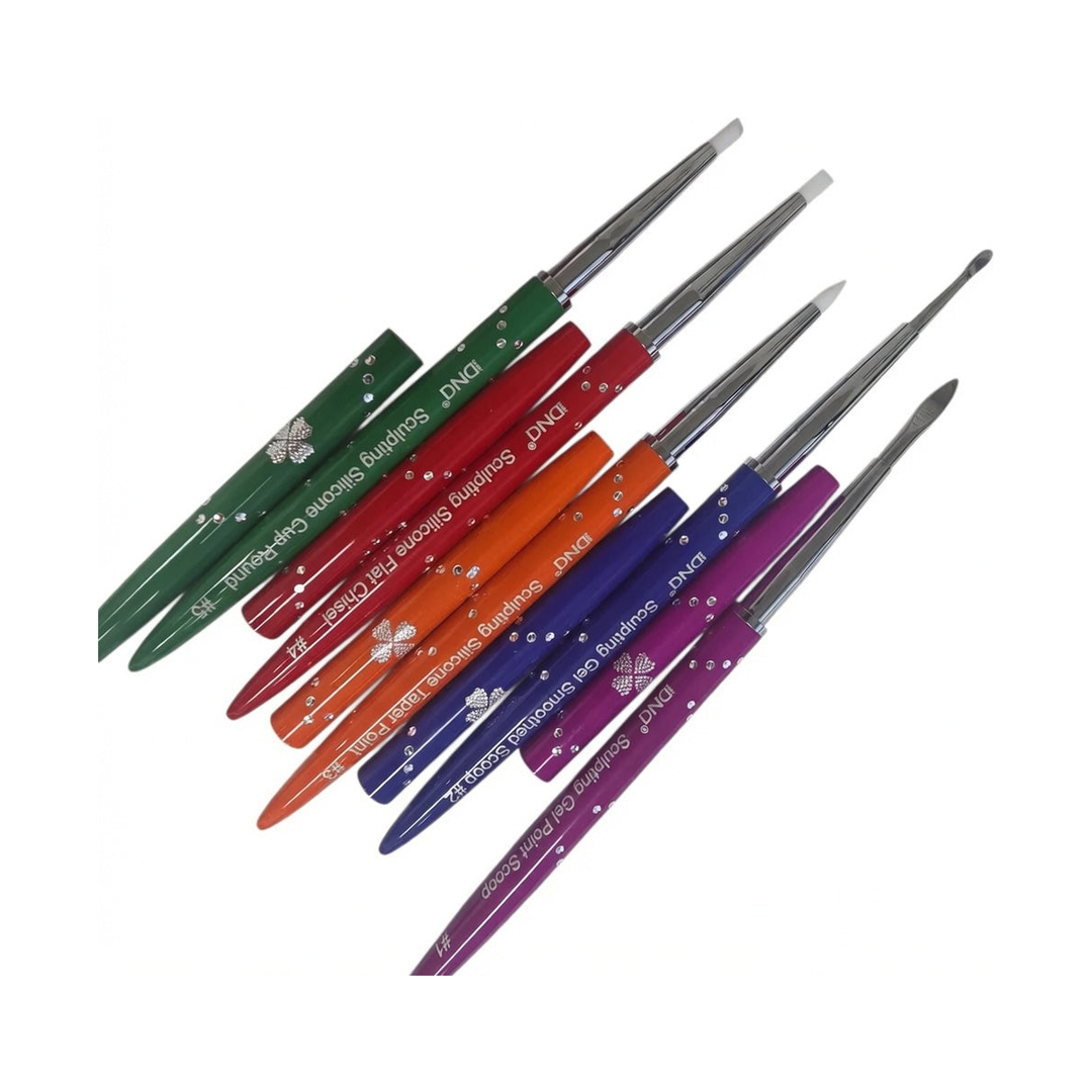 DND 4D Brush Flowers Set 5 Pc