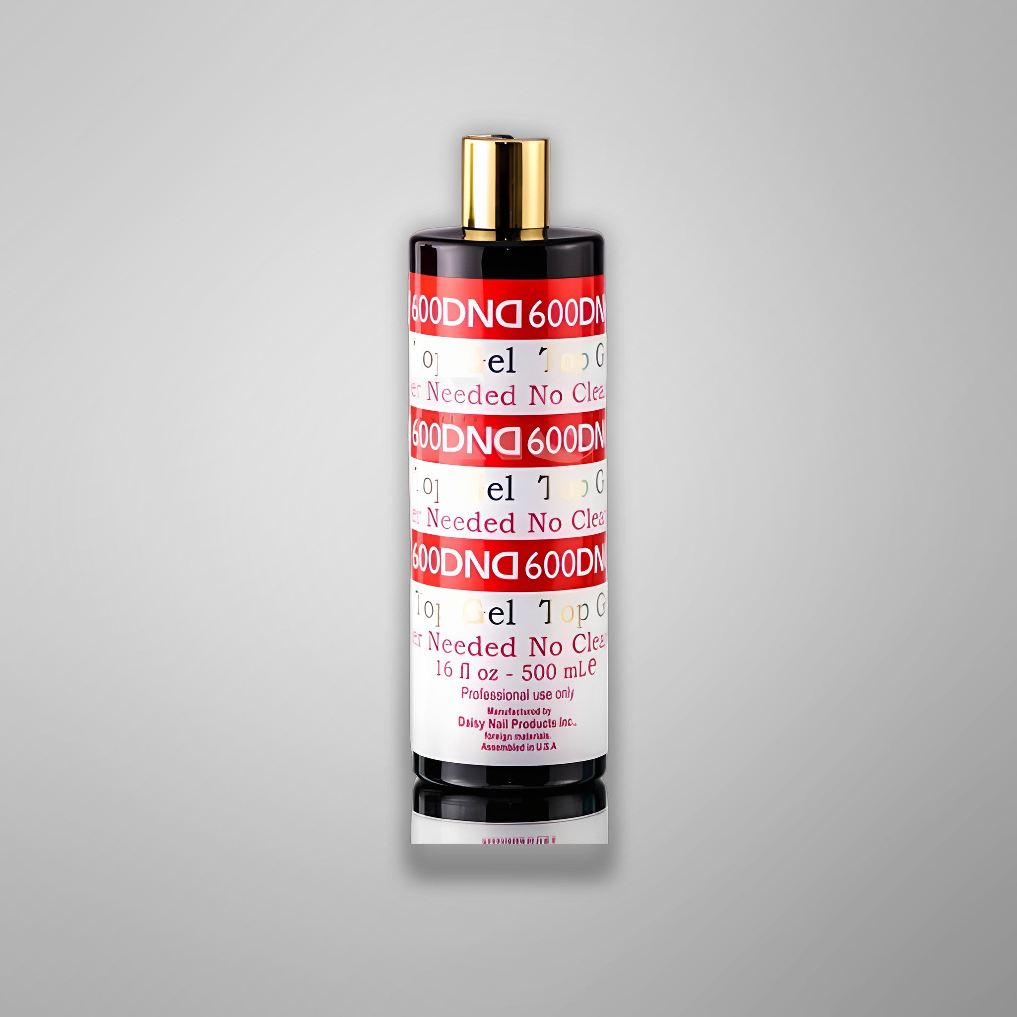 DND 600 Gel Top No Cleanse 16 oz