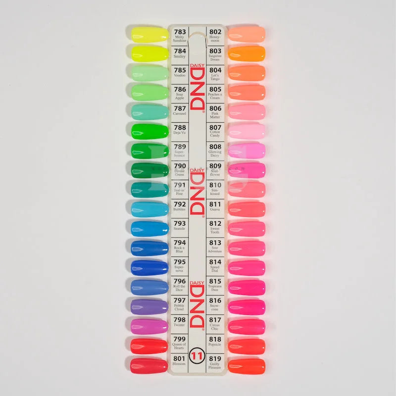 iNAIL SUPPLY - DND Color Sample Chart 11