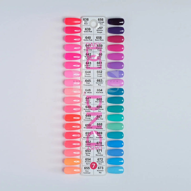 DND Color Sample Chart 7