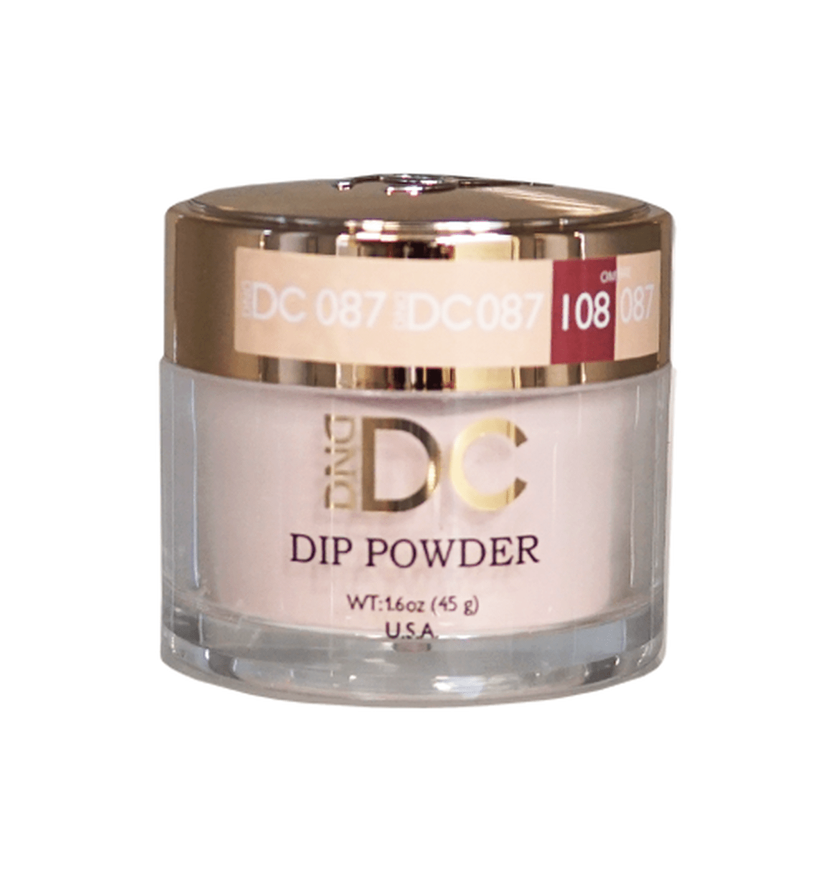 DND DC Dip - 087 Rose Powder - 1.6 oz