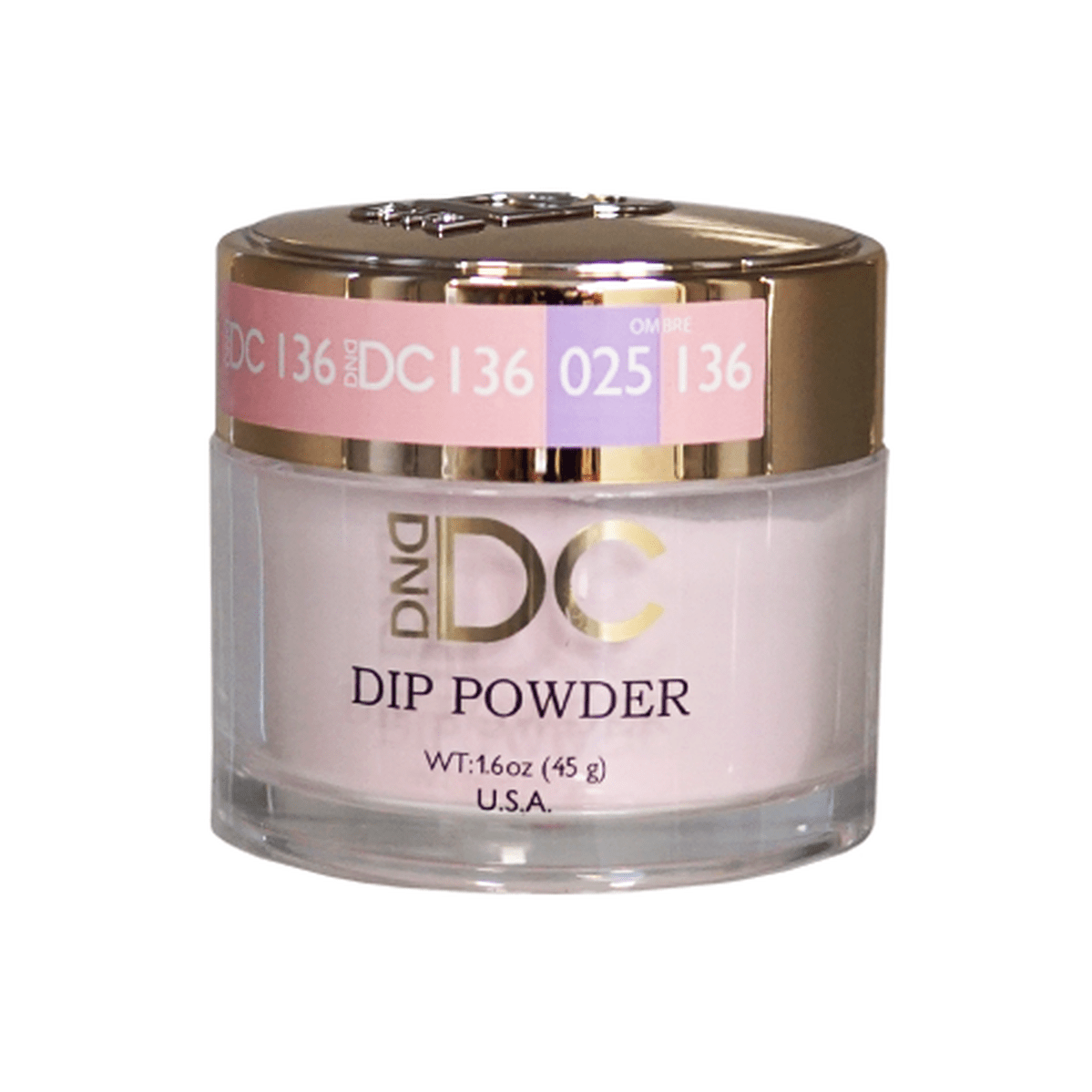 DND DC Dip - 136 Geranium Pink - 1.6 oz