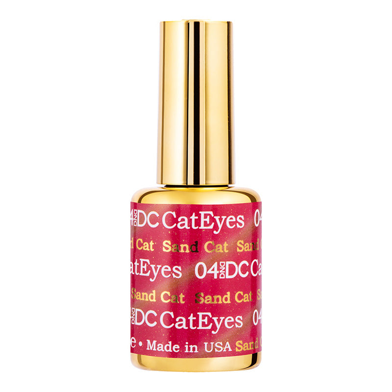 Dnd dc cat eye - 04 sand cat - nail polish