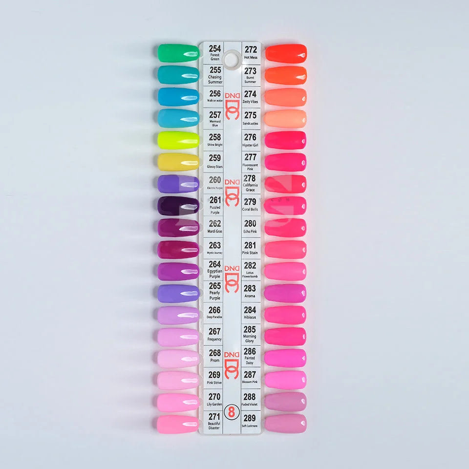 iNAIL SUPPLY - DND DC Color Sample Chart 8