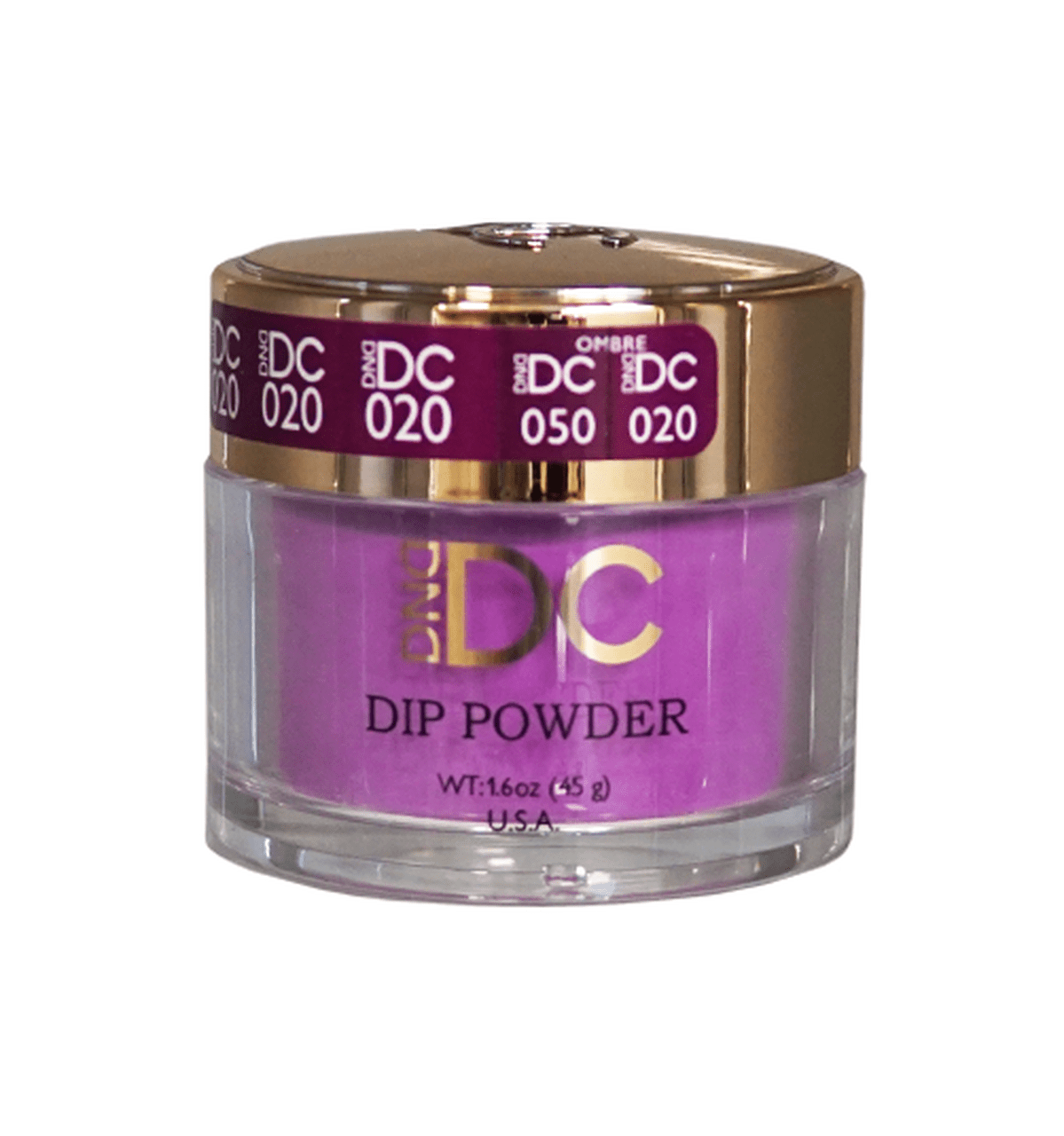 DND DC Dip Powder - 020 Rebecca Purple - 1.6oz jar