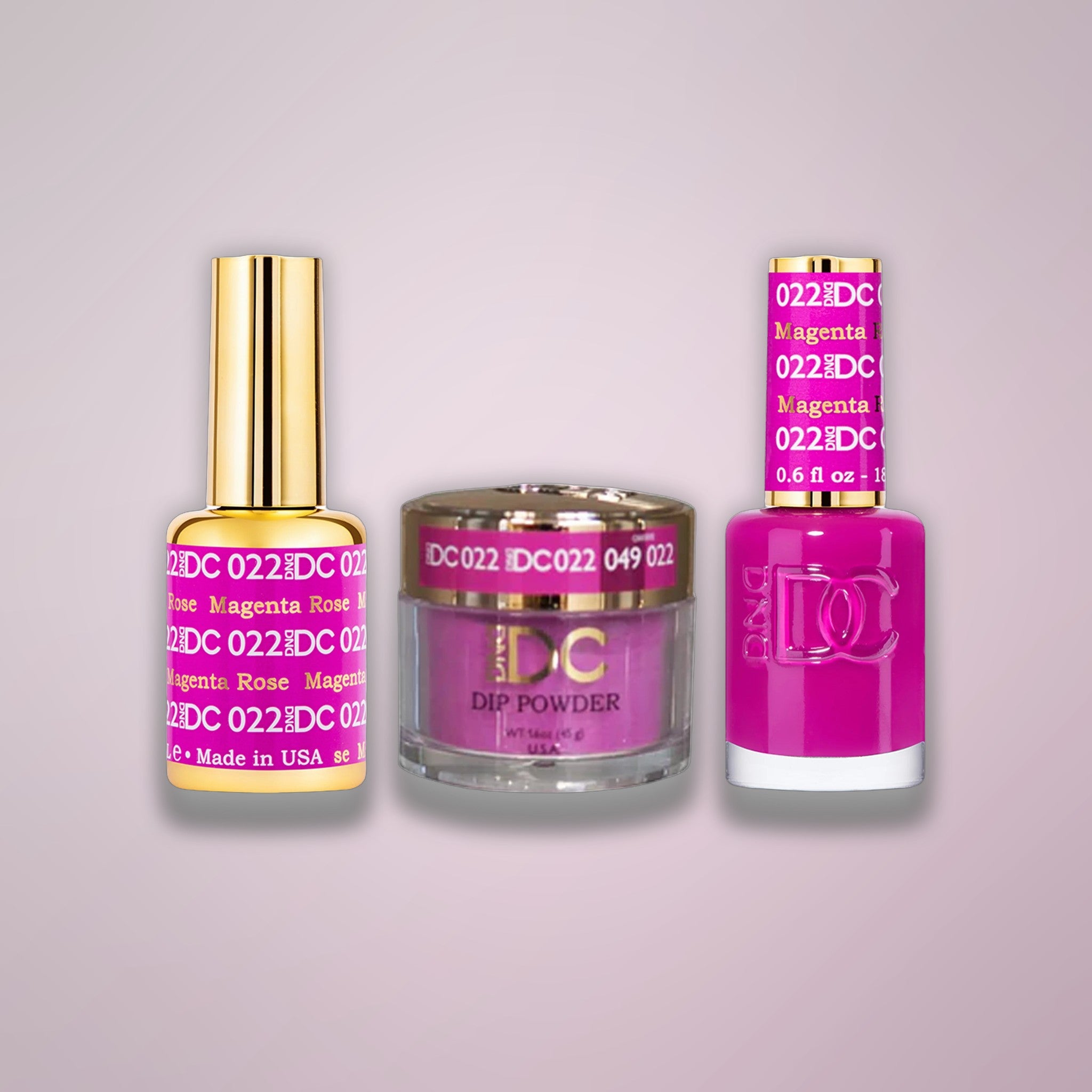 DND DC Trio - 022 Magenta Rose