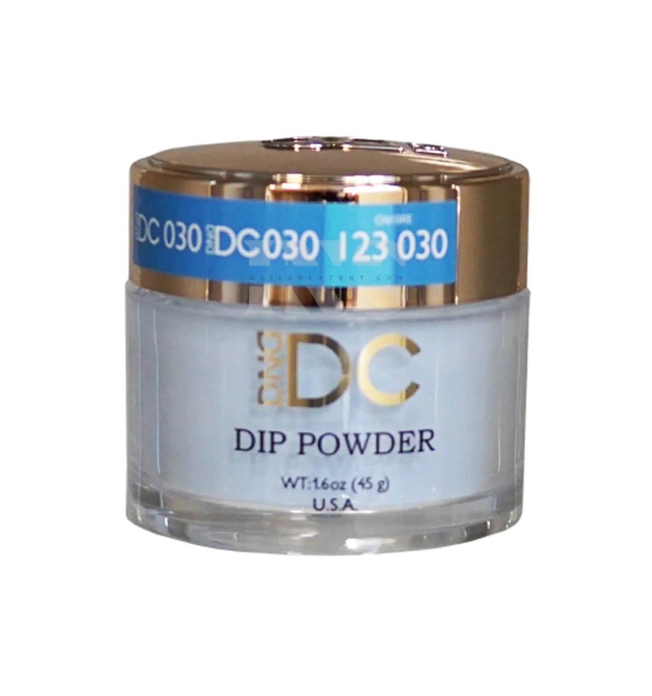 DND DC Dip 030 Aqua Blue - 1.6 oz