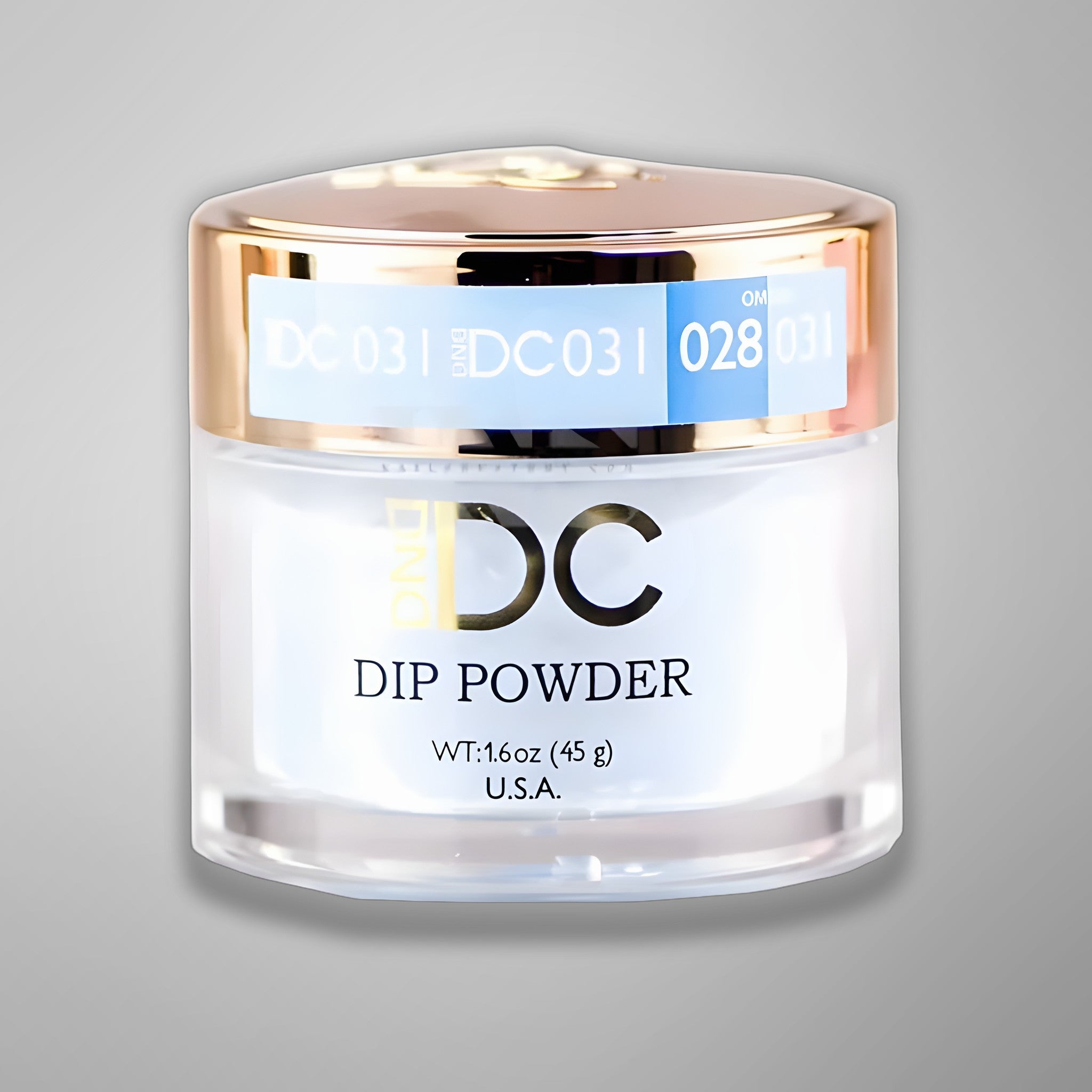 DND DC Dip - 031 Milky Blue - 1.6 oz